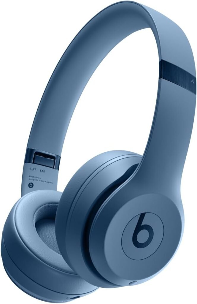 Beats Solo 4 - Wireless Bluetooth On-Ear Headphones, Apple  Android Compatible, Up to 50 hours of Battery Life - Matte Black