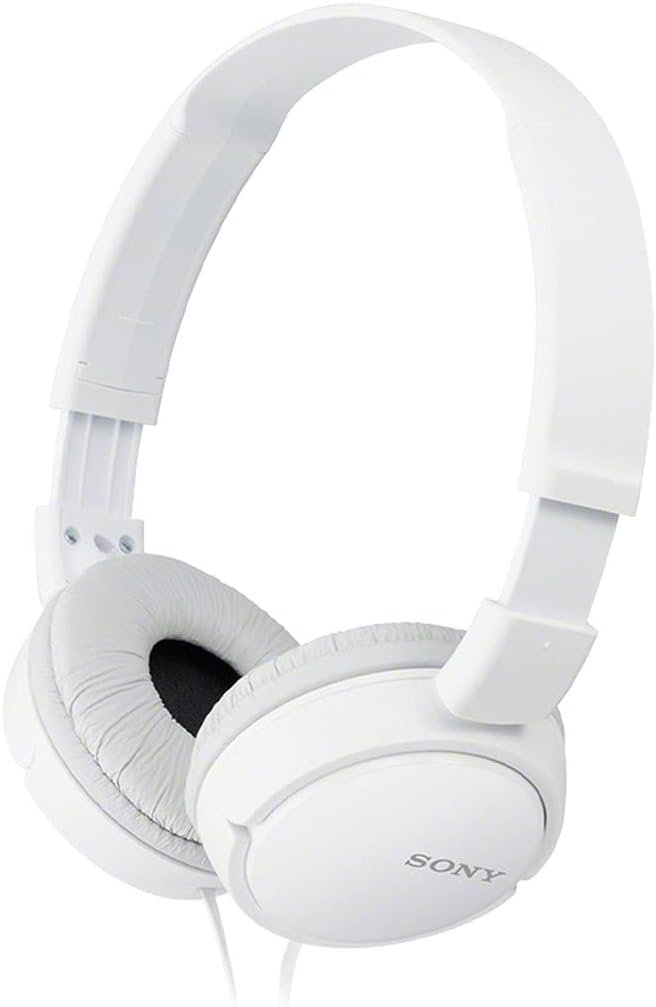 Sony ZX Series Wired On-Ear Headphones, Black MDR-ZX110
