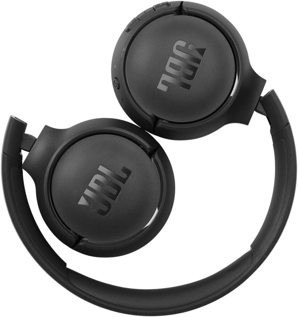 JBL Tune 510BT: Wireless On-Ear Headphones with Purebass Sound - Black