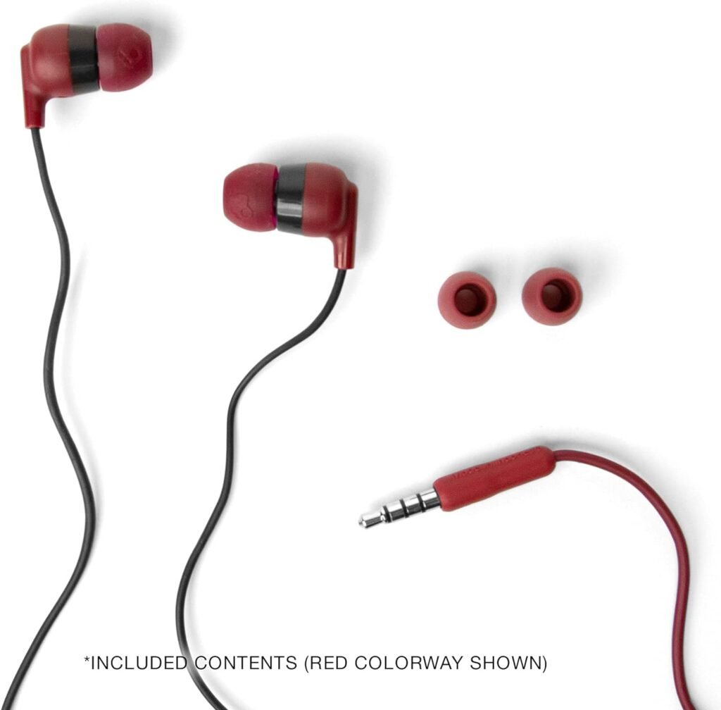 Skullcandy Inkd+ In-Ear Wired Earbuds, Microphone, Works with Bluetooth Devices and Computers - Black