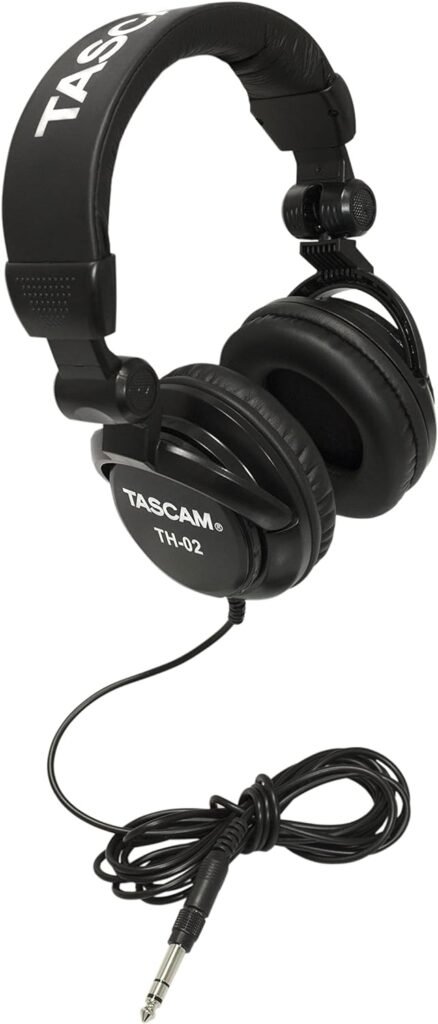 Tascam TH-02-B Multi-Use Studio Grade Headphones